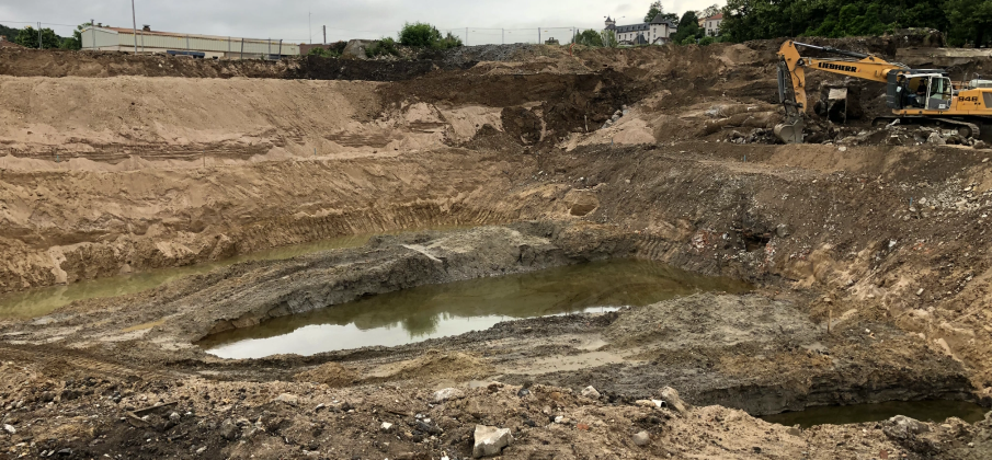 Démantèlement du site Saint-Gobain PAM