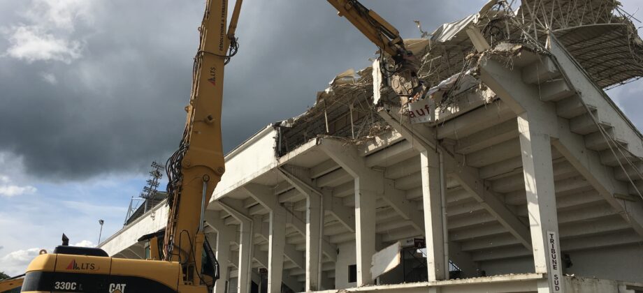 Reconstruction de la tribune Sud du stade St Symphorien à Metz