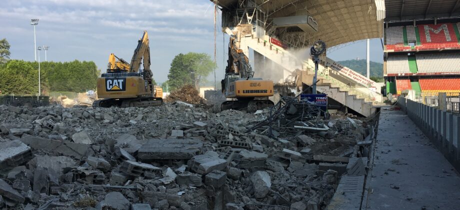 Reconstruction de la tribune Sud du stade St Symphorien à Metz